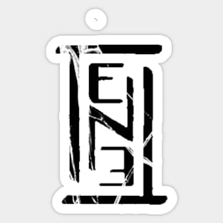 TENET-TENET-TENET Sticker